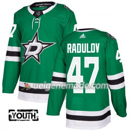 Kinder Eishockey Dallas Stars Trikot Alexander Radulov 47 Adidas 2017-2018 Kelly Grün Authentic